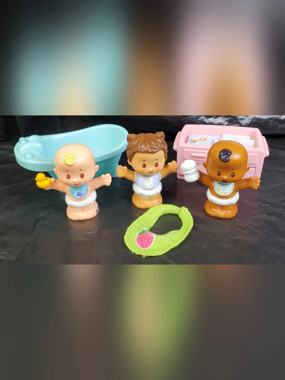 Fisher Price 2019 Little People Splash & Change Bundle GPB71 INCOMPLETE - GUC